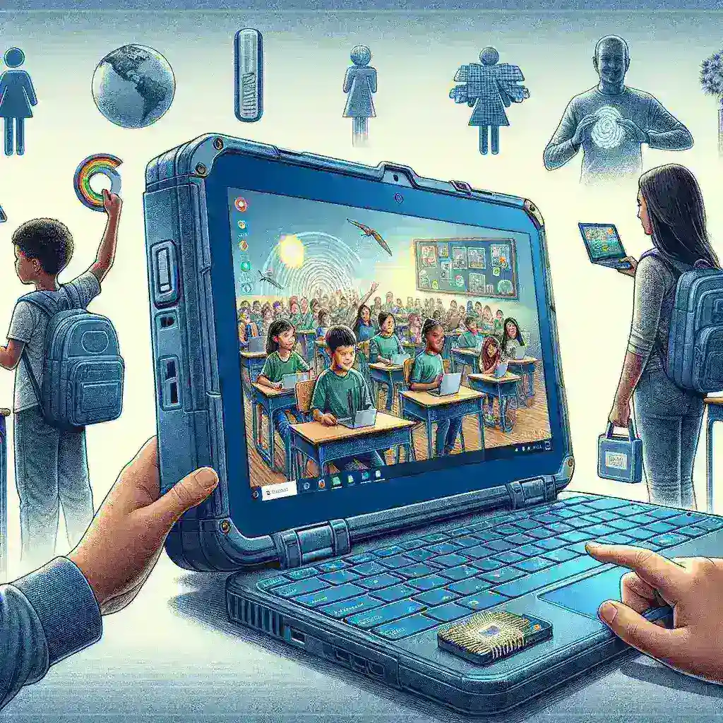 "Chromebooks duráveis e seguros para crianças em 2025 - seleção dos melhores modelos com design amigável e recursos educacionais."